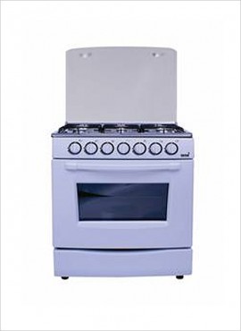 Totai 6 Burner Gas Stove (no grill) – White (03/T600AF)