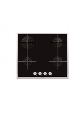 AEG 60cm 4-burner Gas Hob – Glass (HD694340XB)