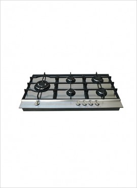 AEG 90cm 5-Burner Gas Hob – S/Steel (9053G-M)